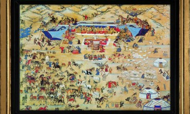 Монгол Улс холимог соёл иргэншлийн түүхийн бүтээлүүдэд : дэлхийн түүхийн бүдүүвчид гарсан өөрчлөлт.