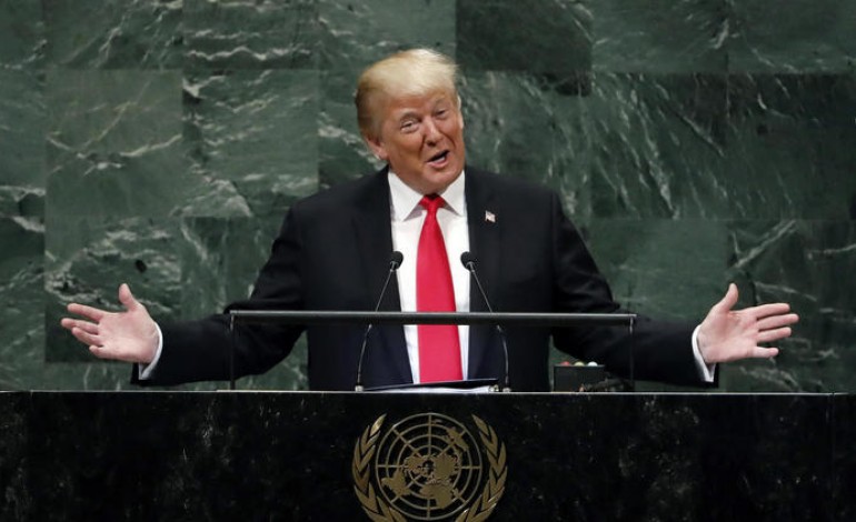 Трампын НҮБ-ын индрээс хэлсэн үг олныг инээлгэв